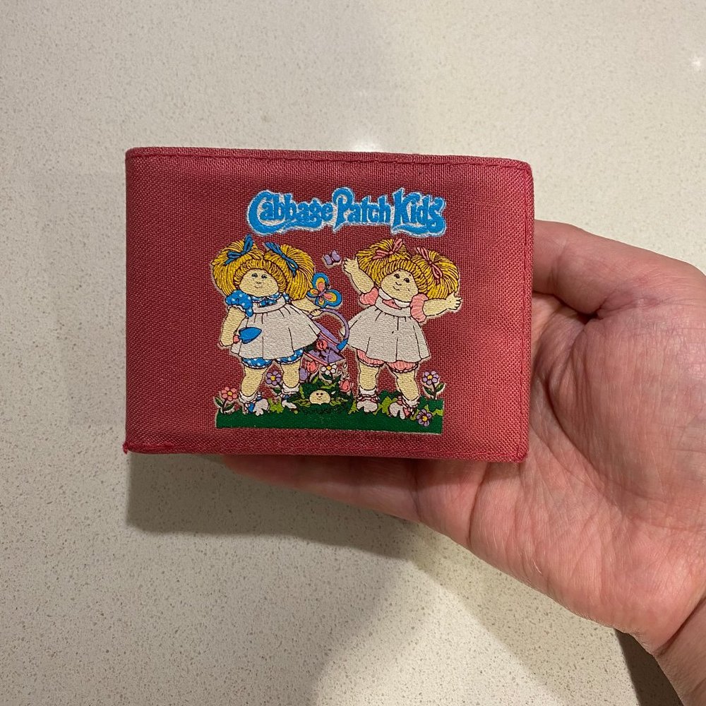 Vintage 80s Cabbage Patch Kids Bi-Fold Wallet